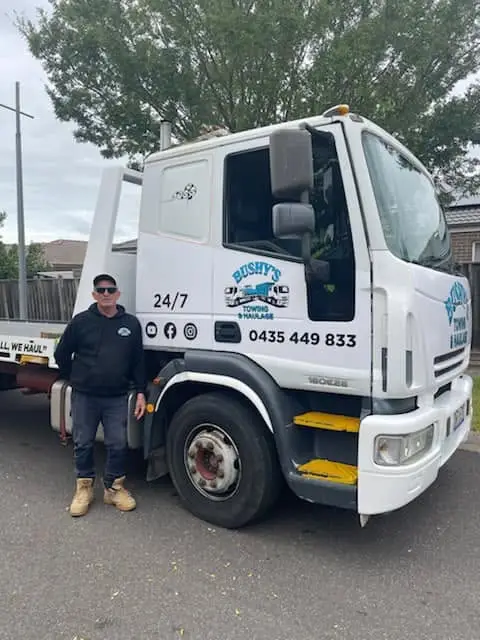 Bushys towing truck - Ready to tow 24/7